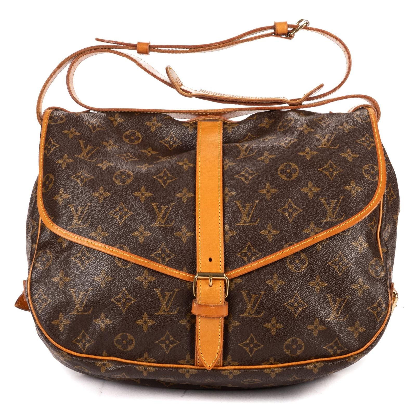 Louis Vuitton Saumur Brown Monogram Canvas