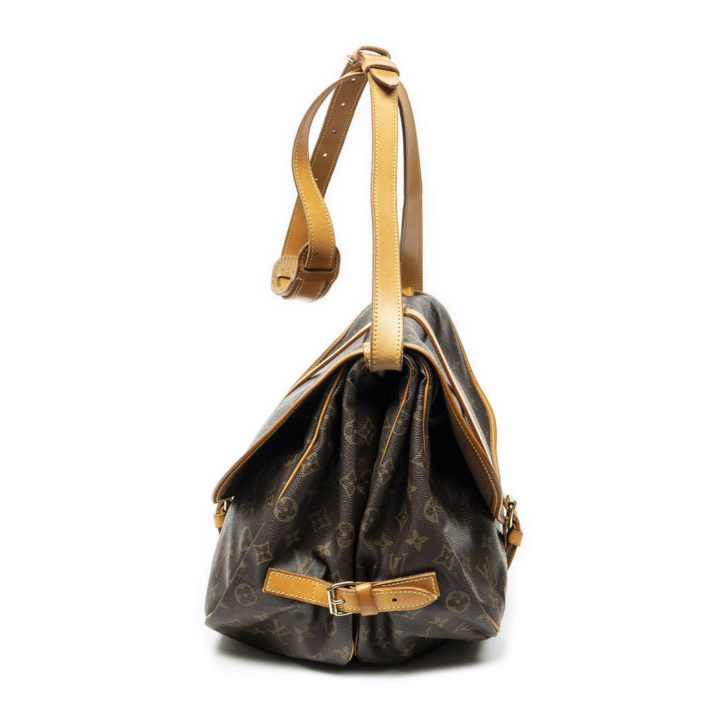 Louis Vuitton Saumur Brown Monogram Canvas — view 4