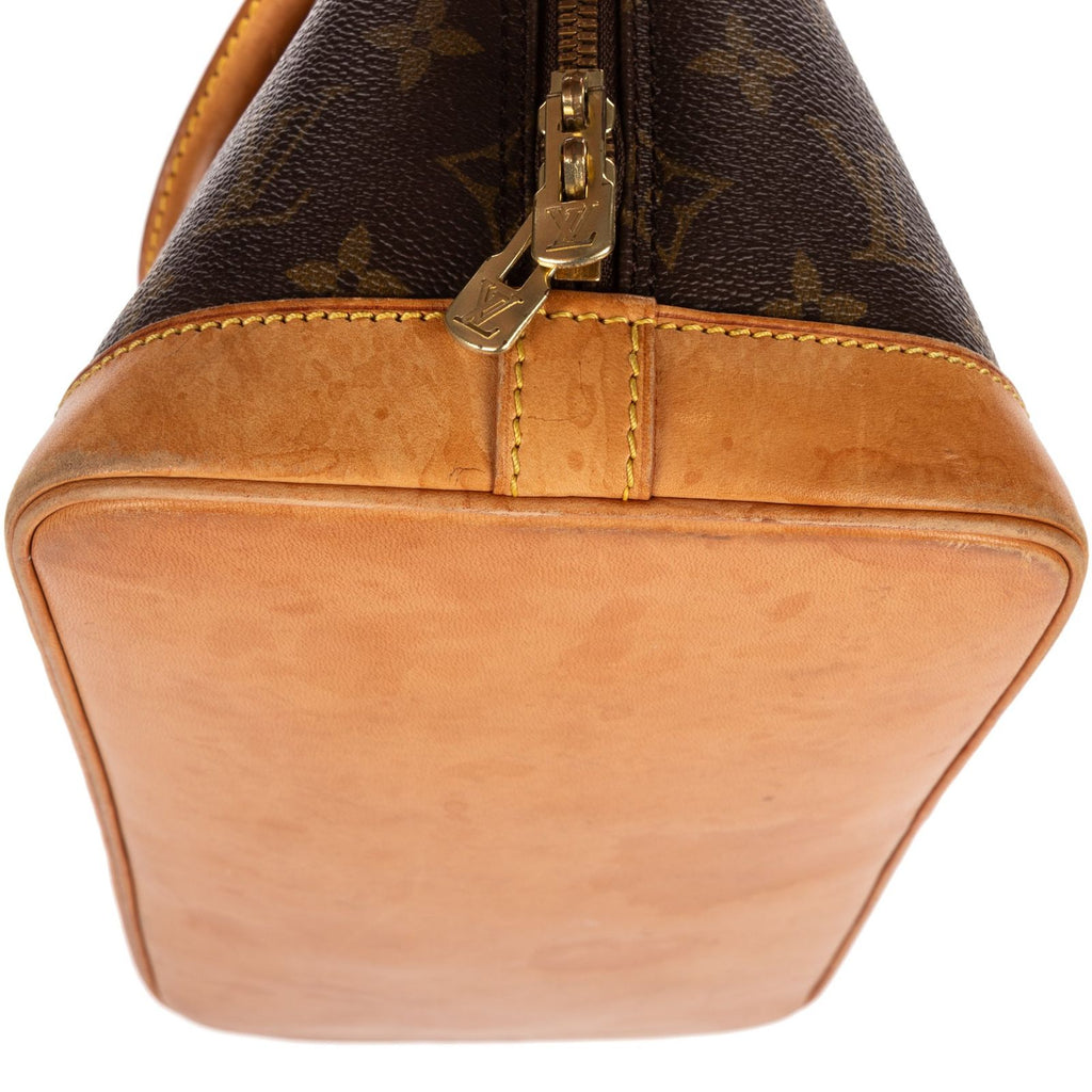 Louis Vuitton Alma Brown Monogram Canvas Handbag — view 7