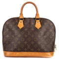 Louis Vuitton Alma Brown Monogram Canvas Handbag