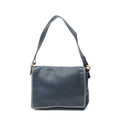 Loewe Vintage CD Flap Shoulder Navy Grain Calf Skin Leather
