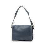 Loewe Vintage CD Flap Shoulder Navy Grain Calf Skin Leather
