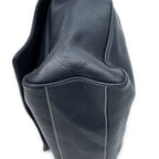 Loewe Vintage CD Flap Shoulder Navy Grain Calf Skin Leather — view 7