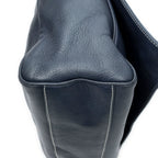 Loewe Vintage CD Flap Shoulder Navy Grain Calf Skin Leather — view 8