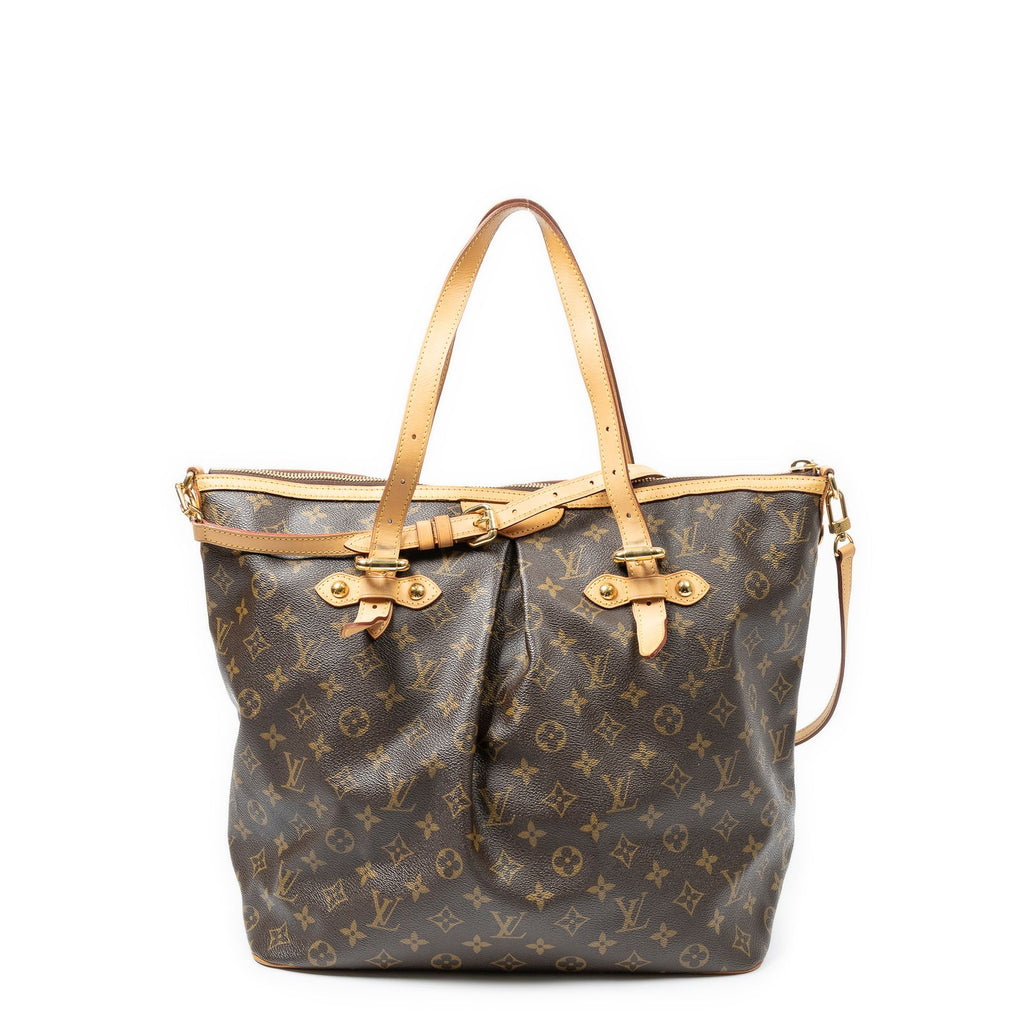 Louis Vuitton Palermo Brown Monogram Canvas Shoulder — view 5