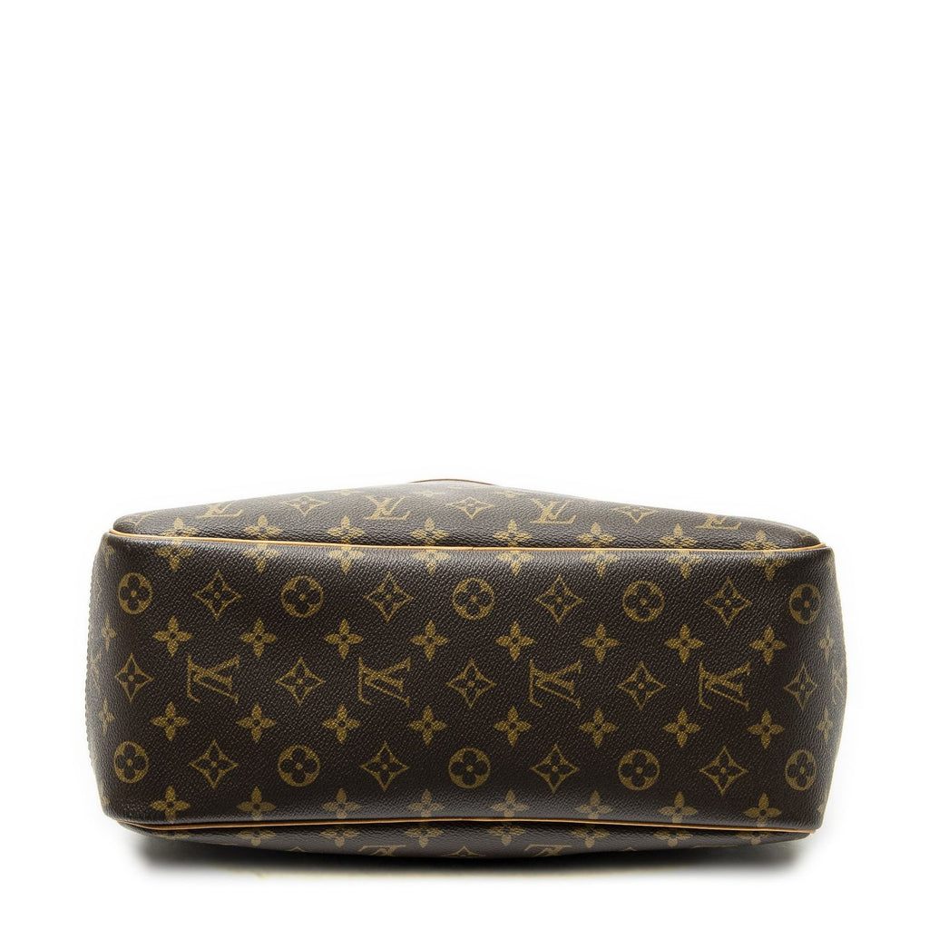 Louis Vuitton Deauville Brown Monogram Canvas Handbag — view 6