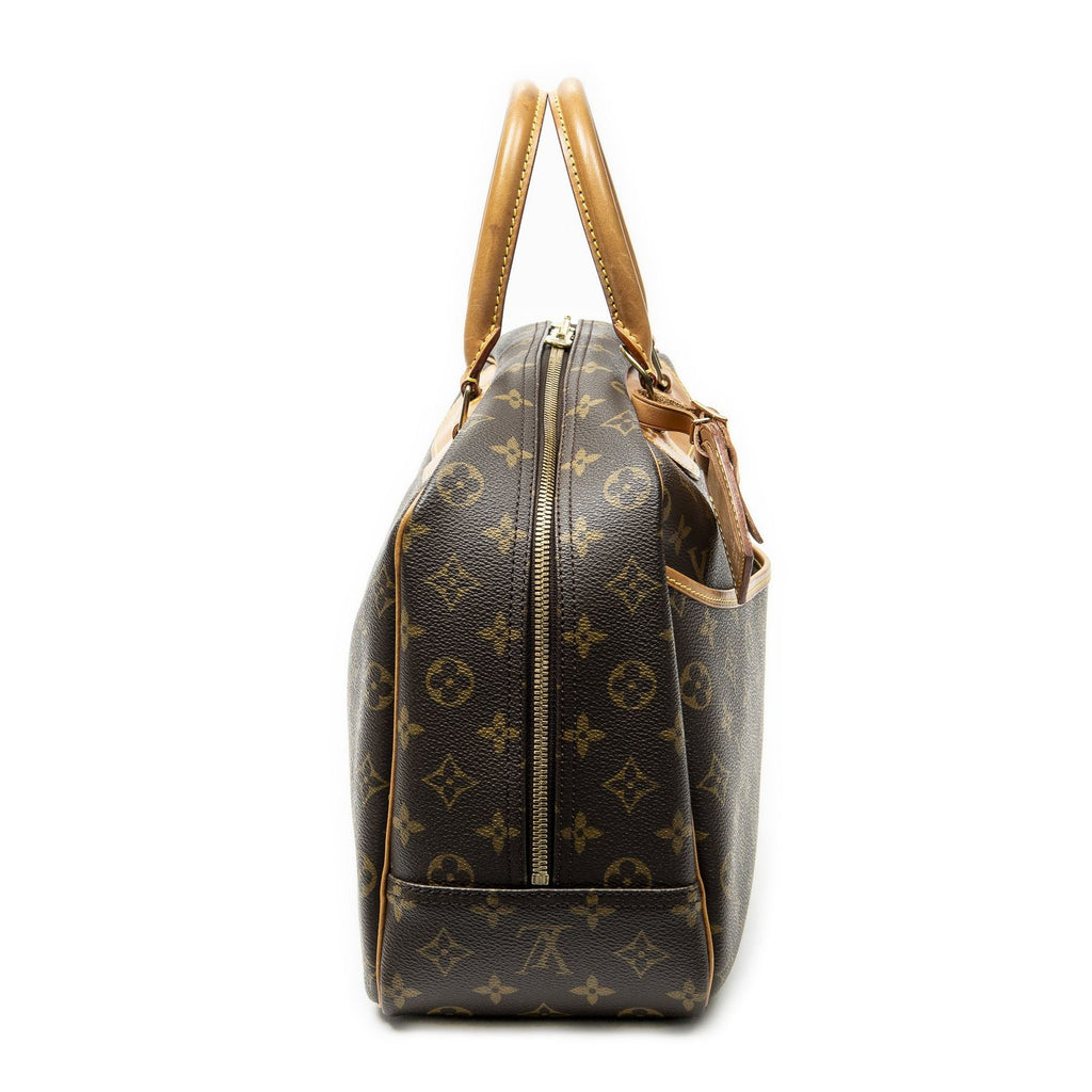 Louis Vuitton Deauville Brown Monogram Canvas Handbag — view 4