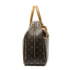 Louis Vuitton Deauville Brown Monogram Canvas Handbag — view 4