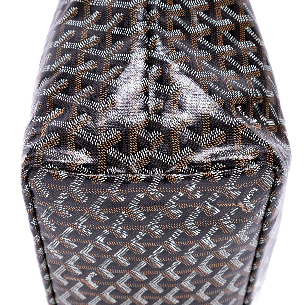 Goyard St Louis Black Din Canvas Shoulder — view 7