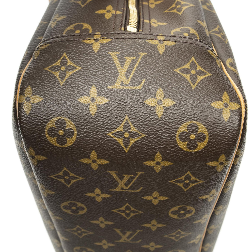 Louis Vuitton Deauville Brown Monogram Canvas Handbag — view 8