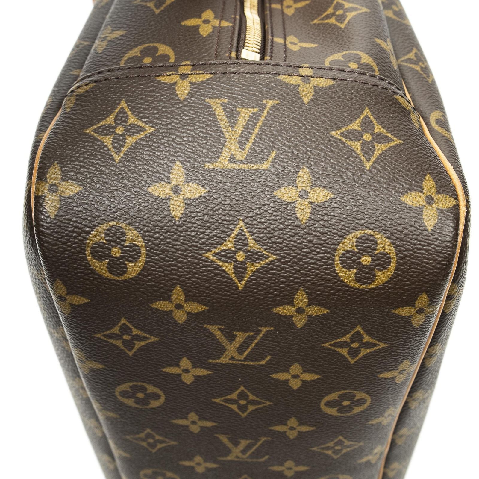 Louis Vuitton Deauville Brown Monogram Canvas Handbag — view 8