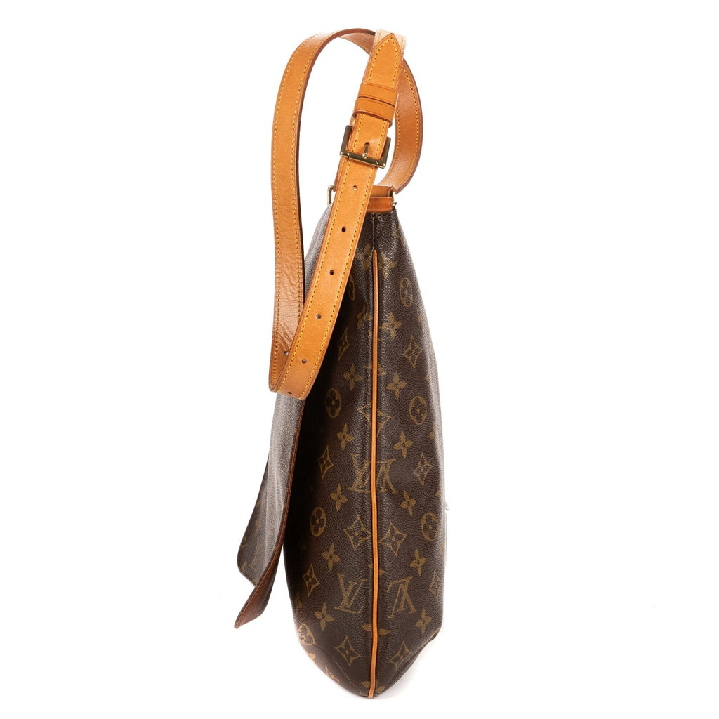 Louis Vuitton Musette Salsa Long Strap Brown Monogram Canvas Shoulder — view 3