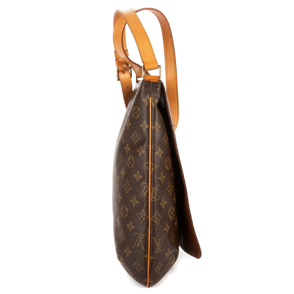 Louis Vuitton Musette Salsa Long Strap Brown Monogram Canvas Shoulder — view 4