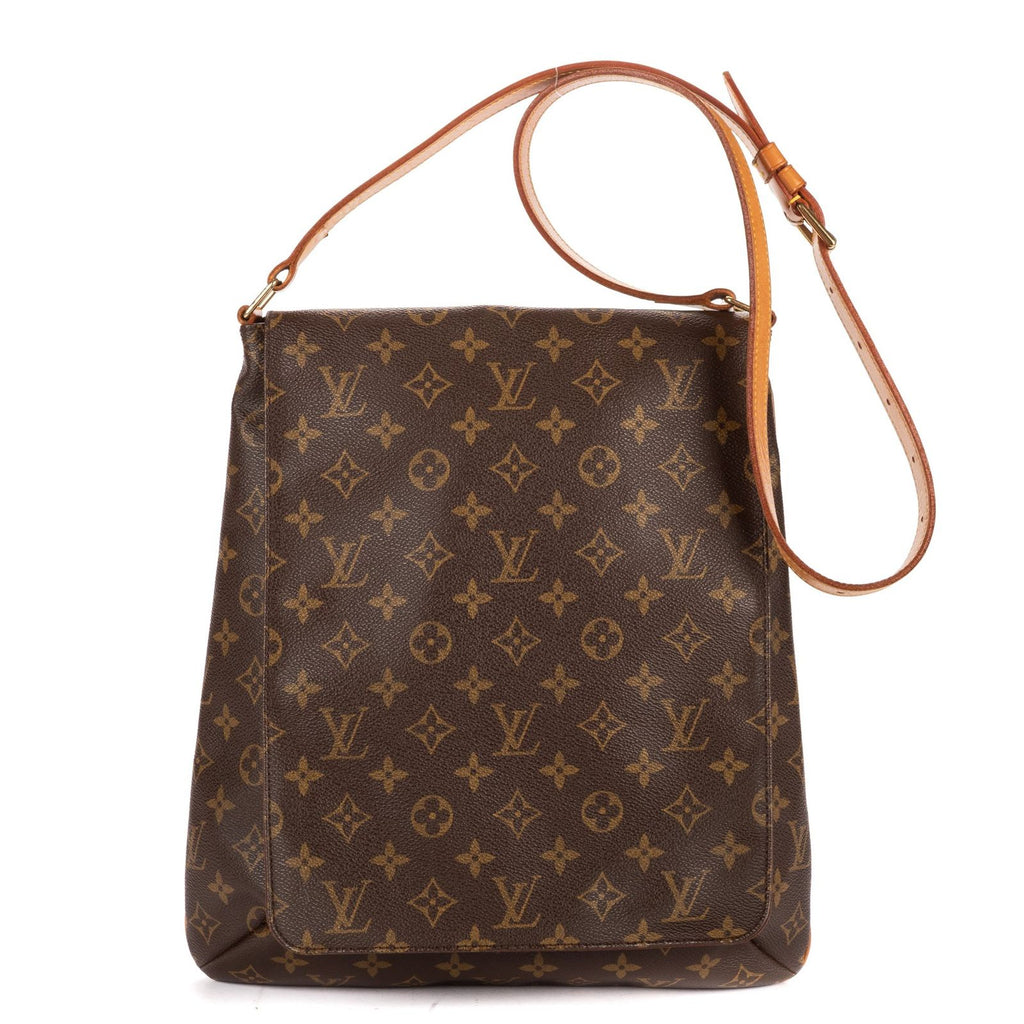 Louis Vuitton Musette Salsa Long Strap Brown Monogram Canvas Shoulder