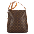 Louis Vuitton Musette Salsa Long Strap Brown Monogram Canvas Shoulder — view 5