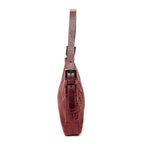 Fendi Mini Rectangular Zip Red Zucchini No Canvas Shoulder — view 4