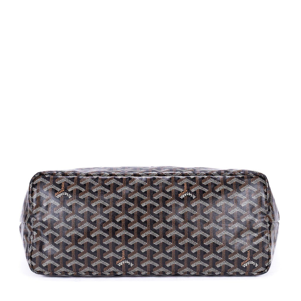 Goyard St Louis Black Din Canvas Shoulder — view 6