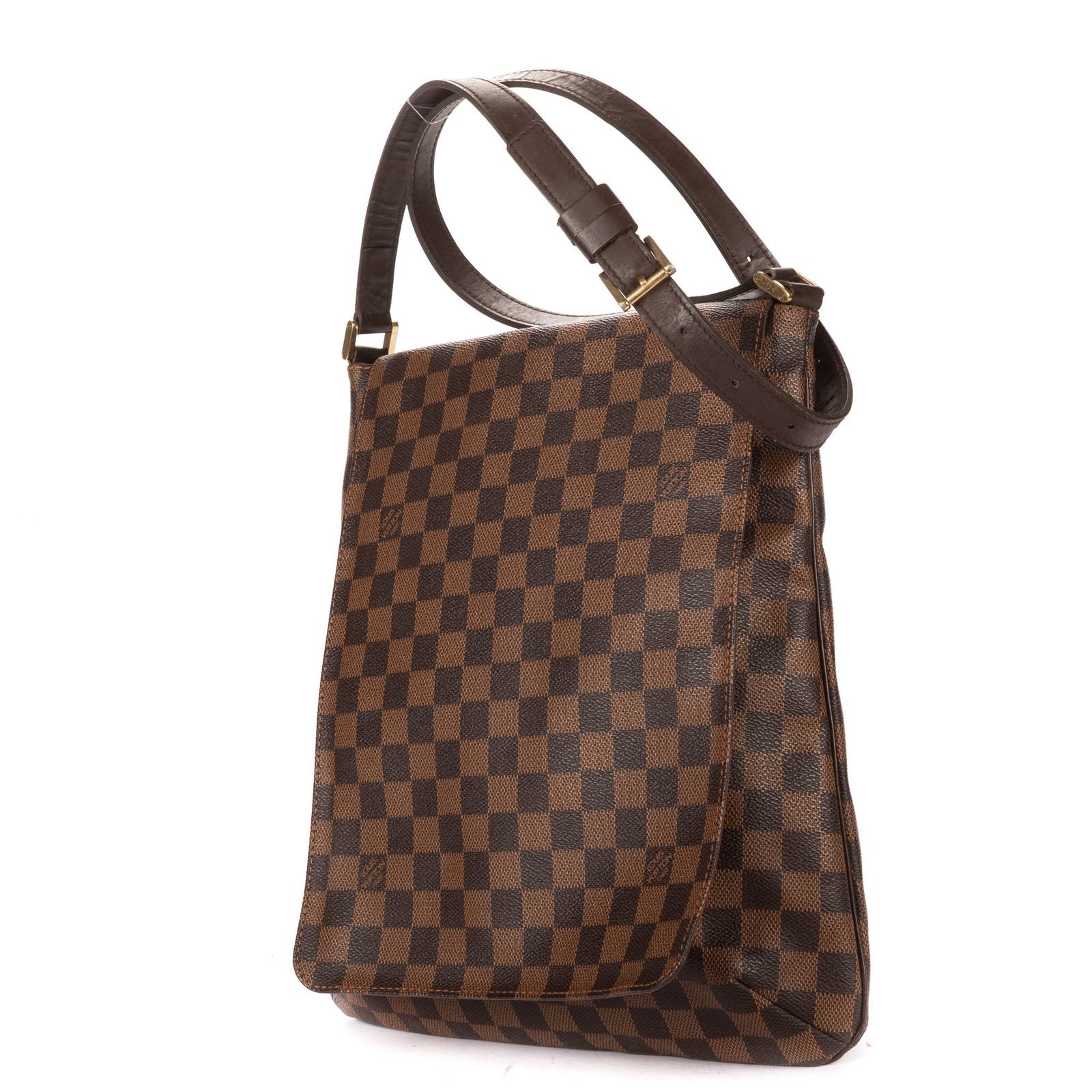 Louis Vuitton Musette Salsa Long Strap Ladder Brown Damier Ebene Shoulder — view 2