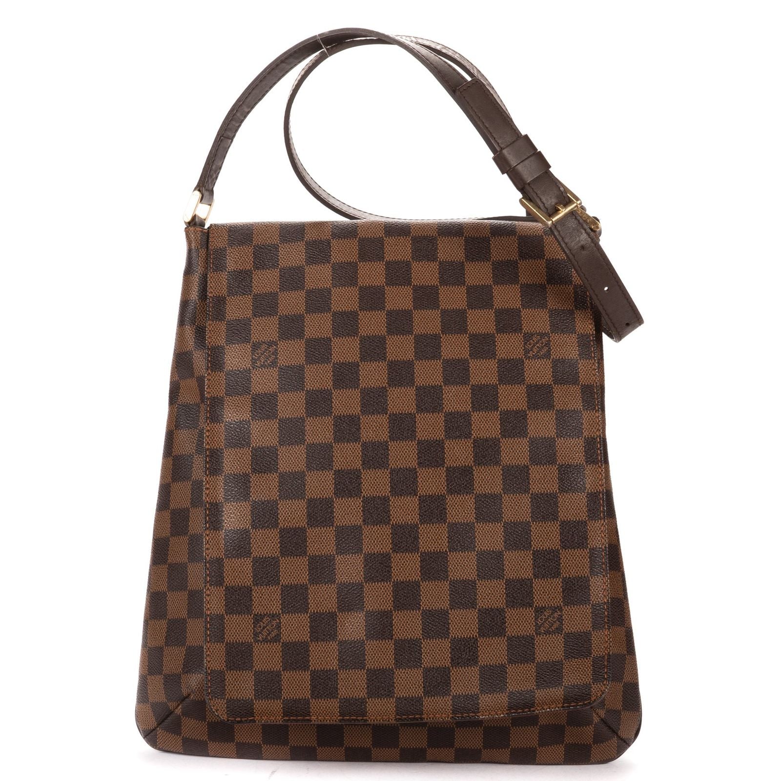 Louis Vuitton Musette Salsa Long Strap Ladder Brown Damier Ebene Shoulder