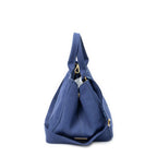 Prada Canapa Tote Royal Blue Canvas — view 4