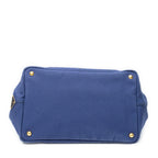 Prada Canapa Tote Royal Blue Canvas — view 6