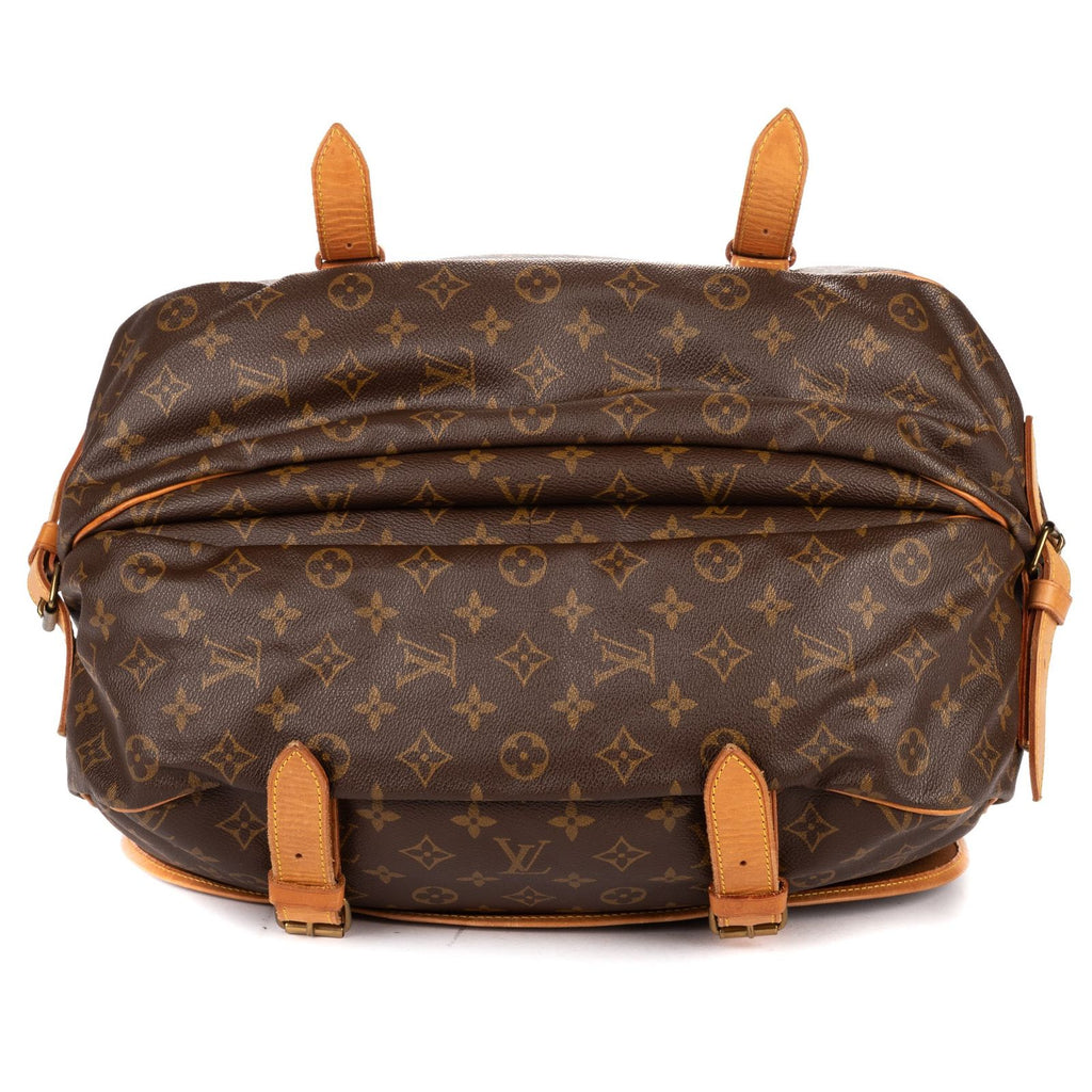Louis Vuitton Double Strap Saumur Brown Monogram Canvas — view 5