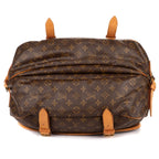 Louis Vuitton Double Strap Saumur Brown Monogram Canvas — view 5