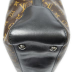 Louis Vuitton Davis Brown Black Monogram Macassar Shoulder — view 8