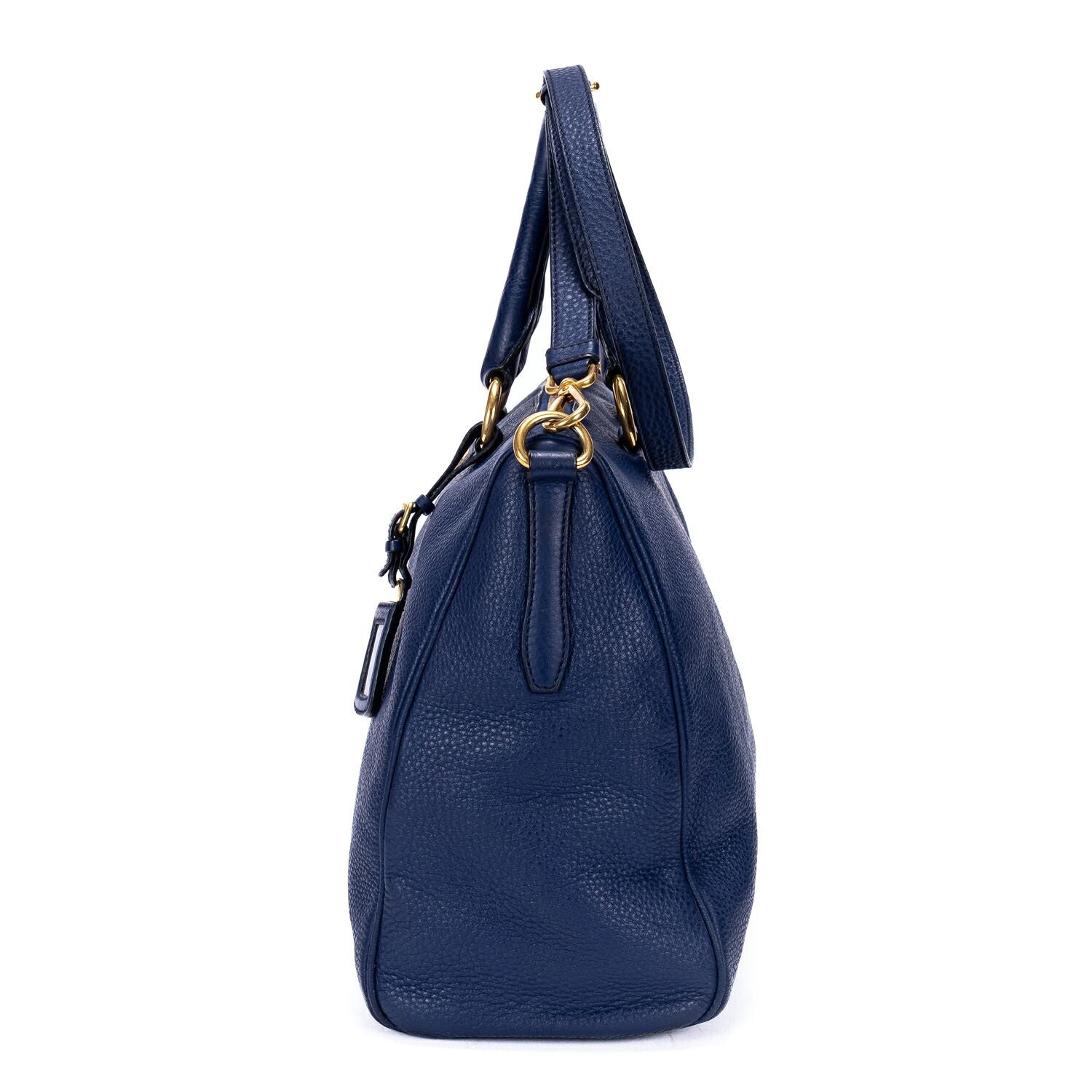 Prada Shopping Tote Gray Viterodino — view 3