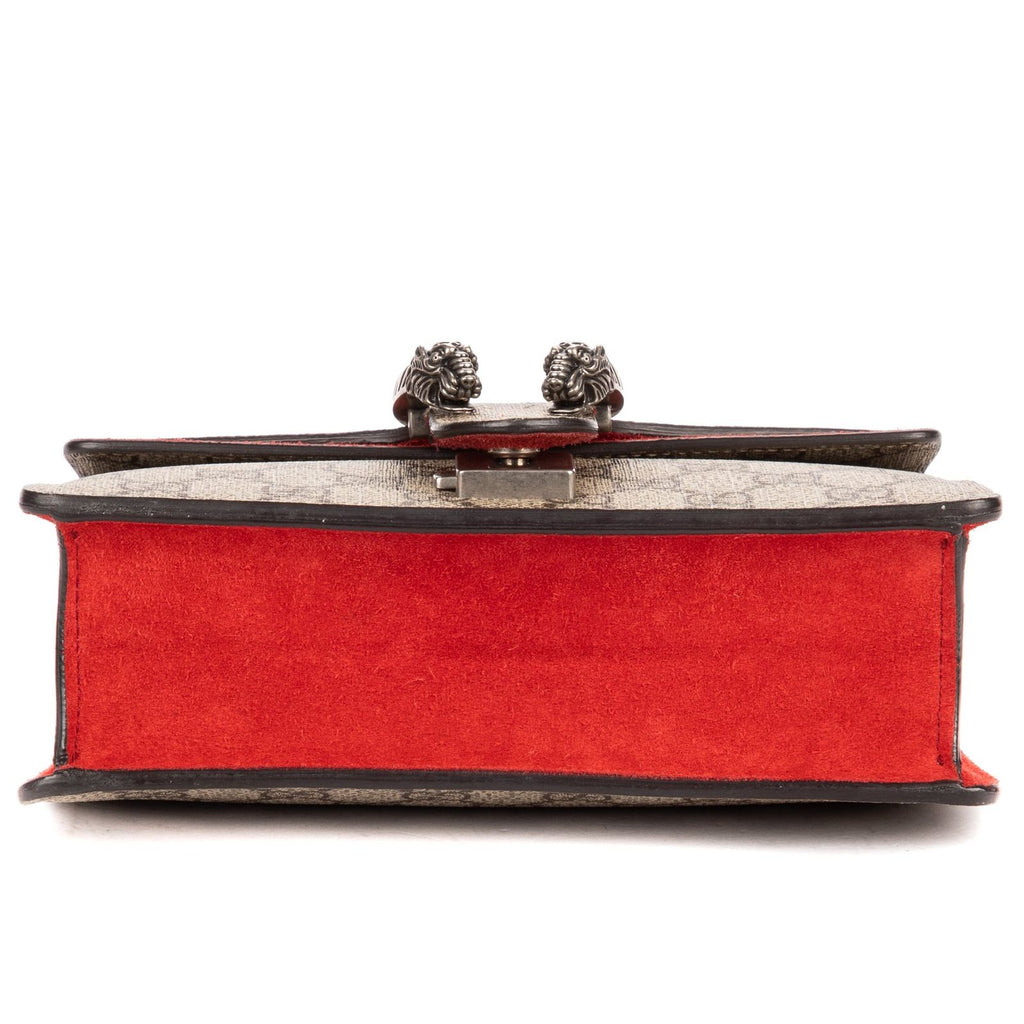 Gucci Mini Dionysus Beige Red Split-m Canvas Shoulder — view 6