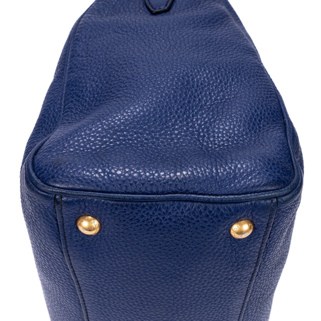 Prada Shopping Tote Gray Viterodino — view 8