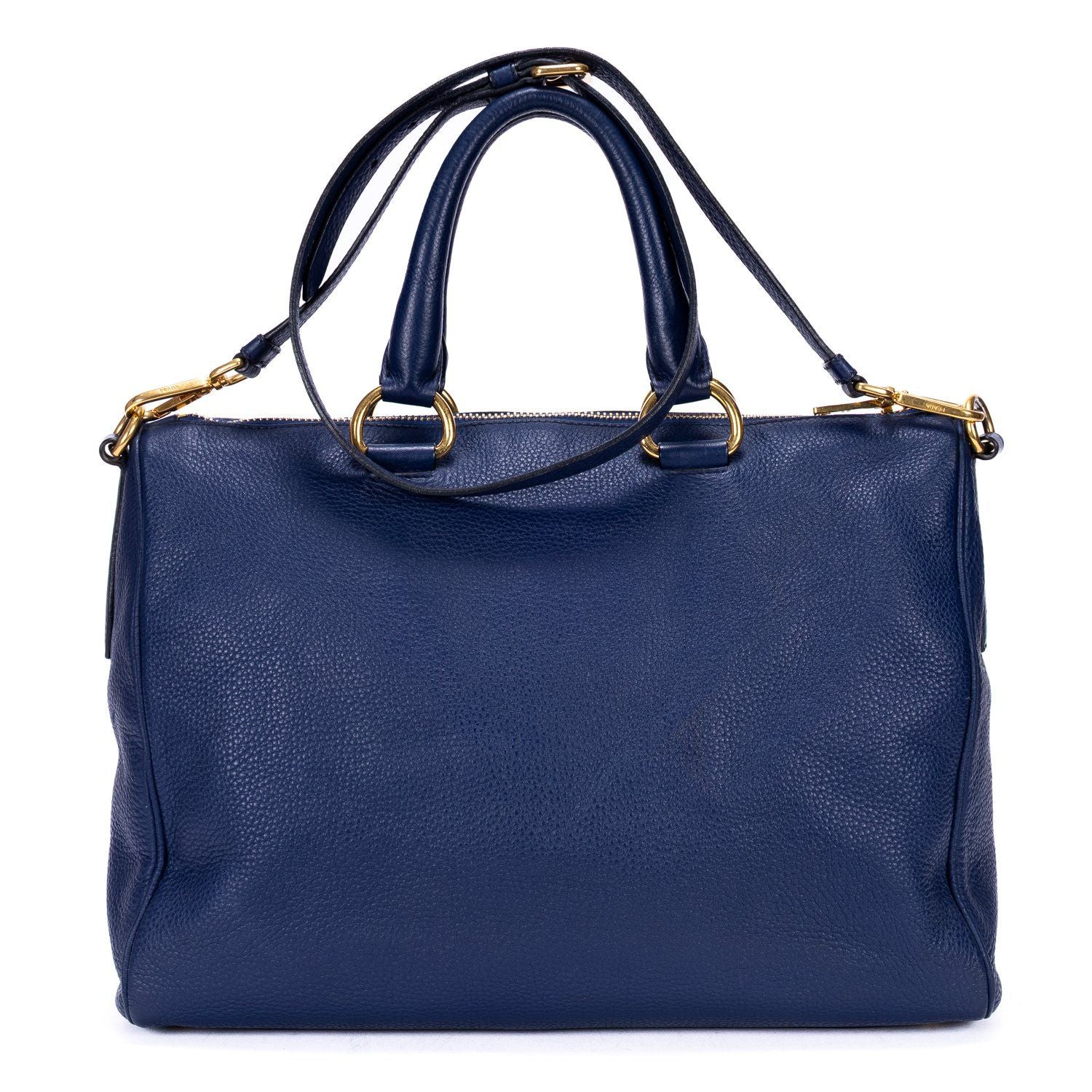 Prada Shopping Tote Gray Viterodino — view 5