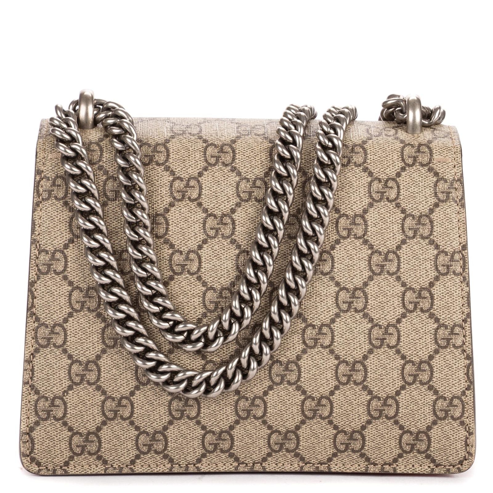 Gucci Mini Dionysus Beige Red Split-m Canvas Shoulder — view 5
