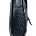 Saint Laurent Vintage Flap Crossbody Navy Van Gogh Canvas — view 8