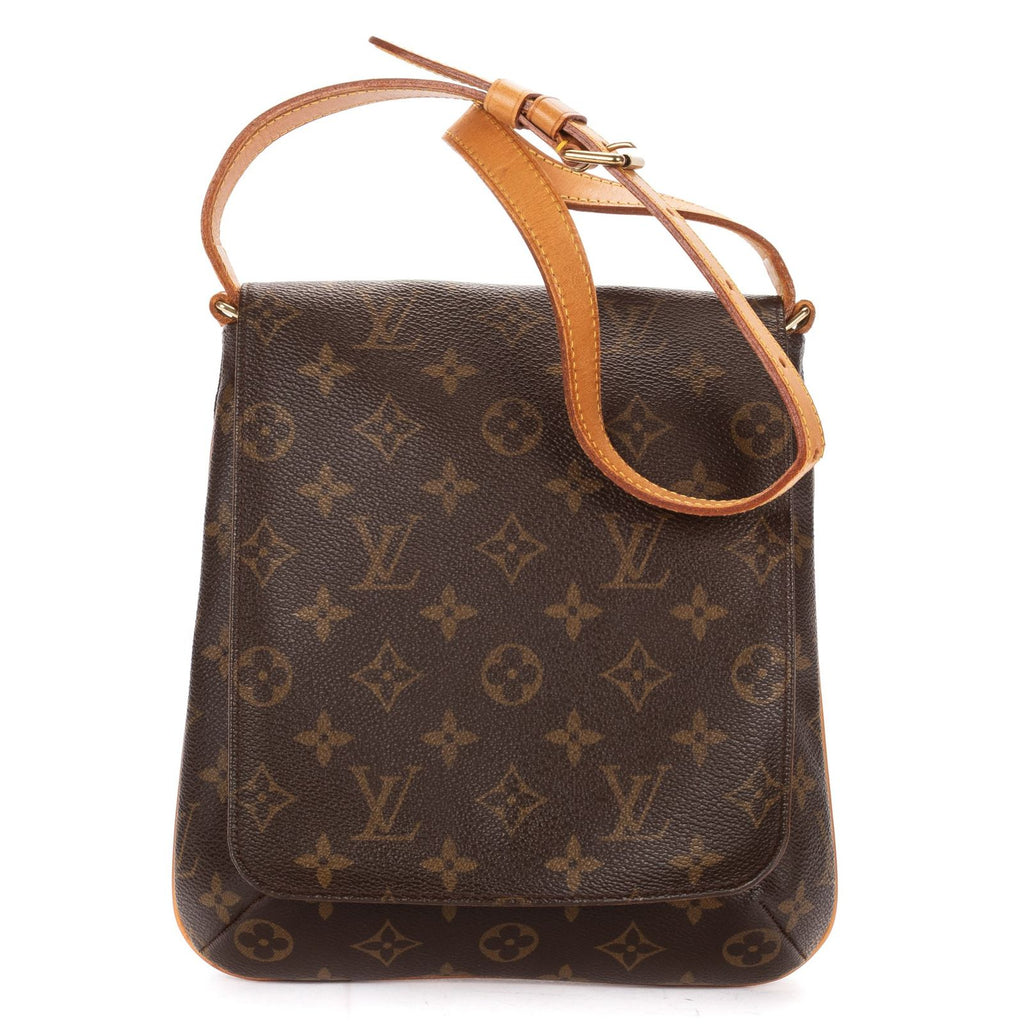 Louis Vuitton Musette Salsa Brown Monogram Canvas Shoulder
