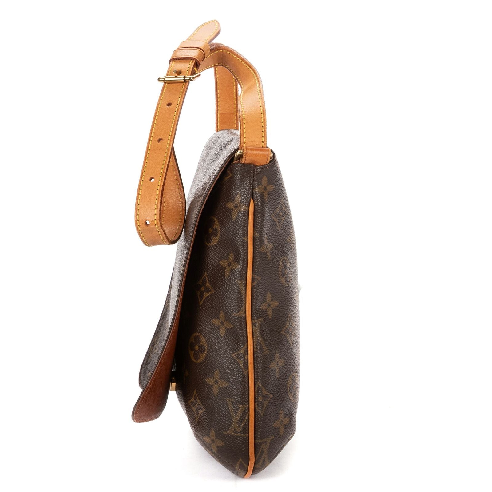 Louis Vuitton Musette Salsa Brown Monogram Canvas Shoulder — view 3