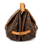 Louis Vuitton Saumur Brown Monogram Canvas — view 4