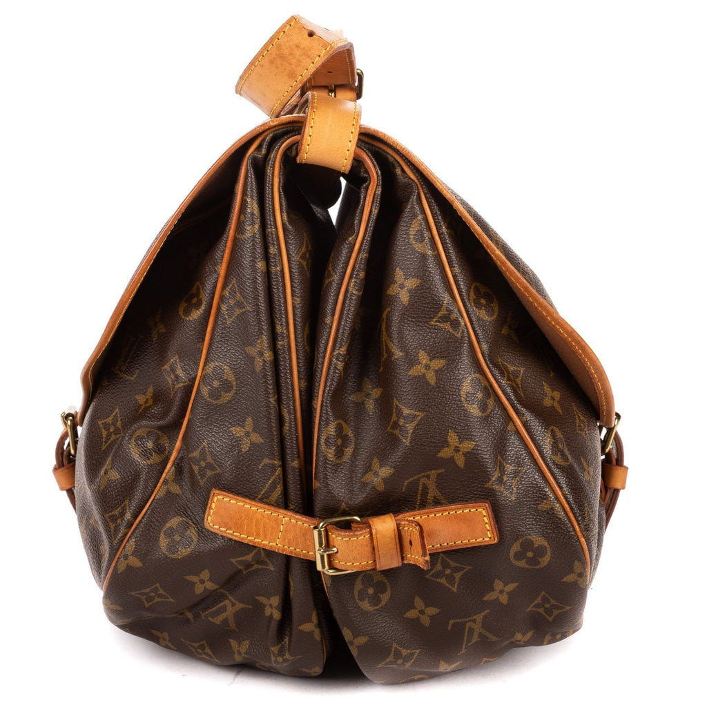 Louis Vuitton Saumur Brown Monogram Canvas — view 3