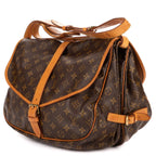 Louis Vuitton Saumur Brown Monogram Canvas — view 2