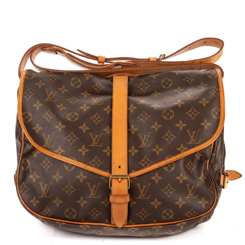 Louis Vuitton Saumur Brown Monogram Canvas