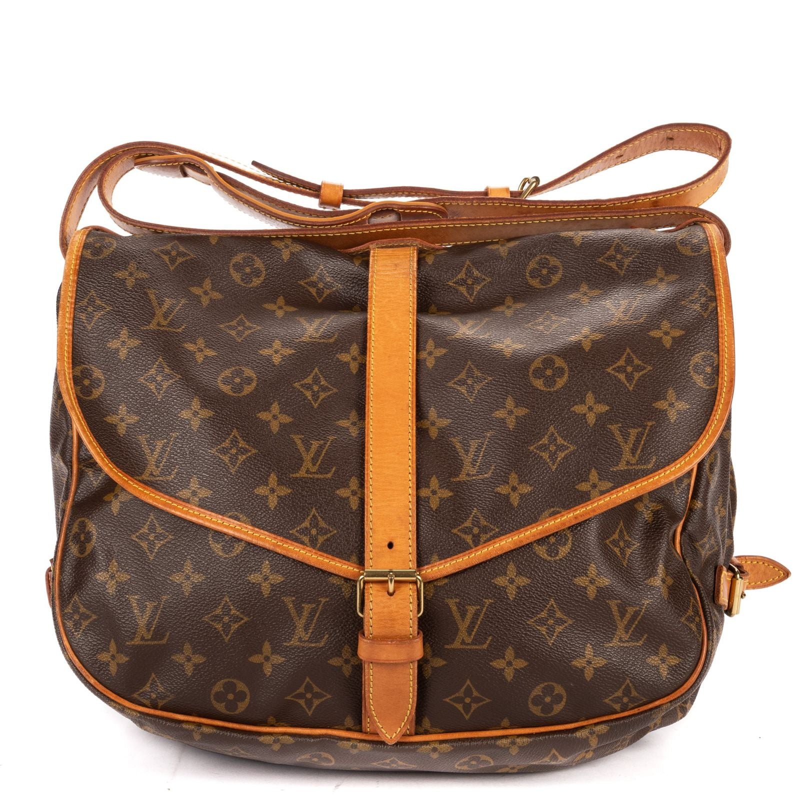 Louis Vuitton Saumur Brown Monogram Canvas