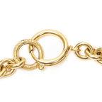 Chanel CC Round Pendant Gold Plated — view 3