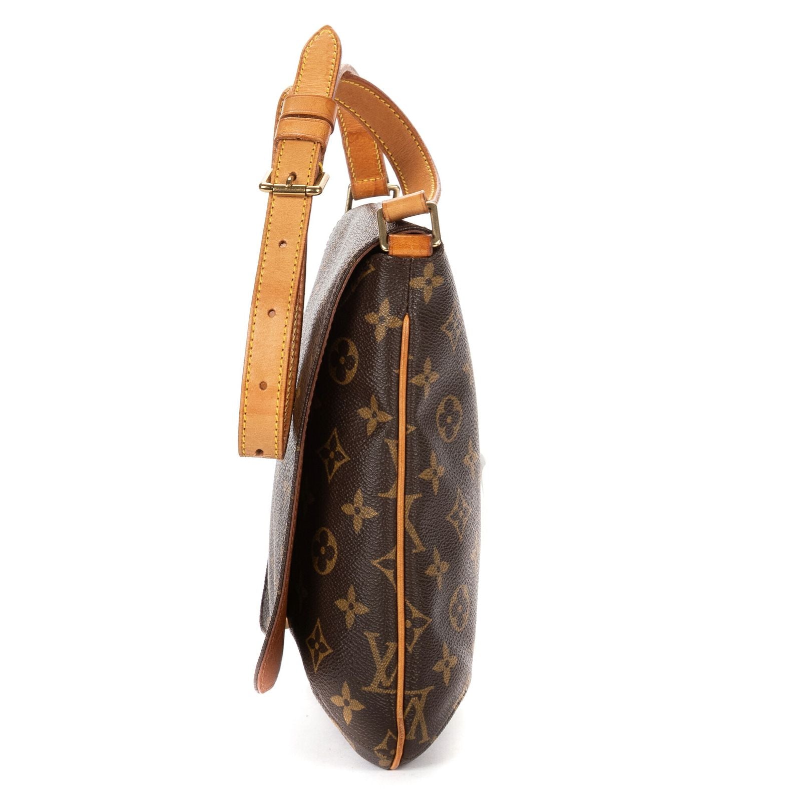 Louis Vuitton Musette Salsa Brown Monogram Canvas Shoulder — view 3
