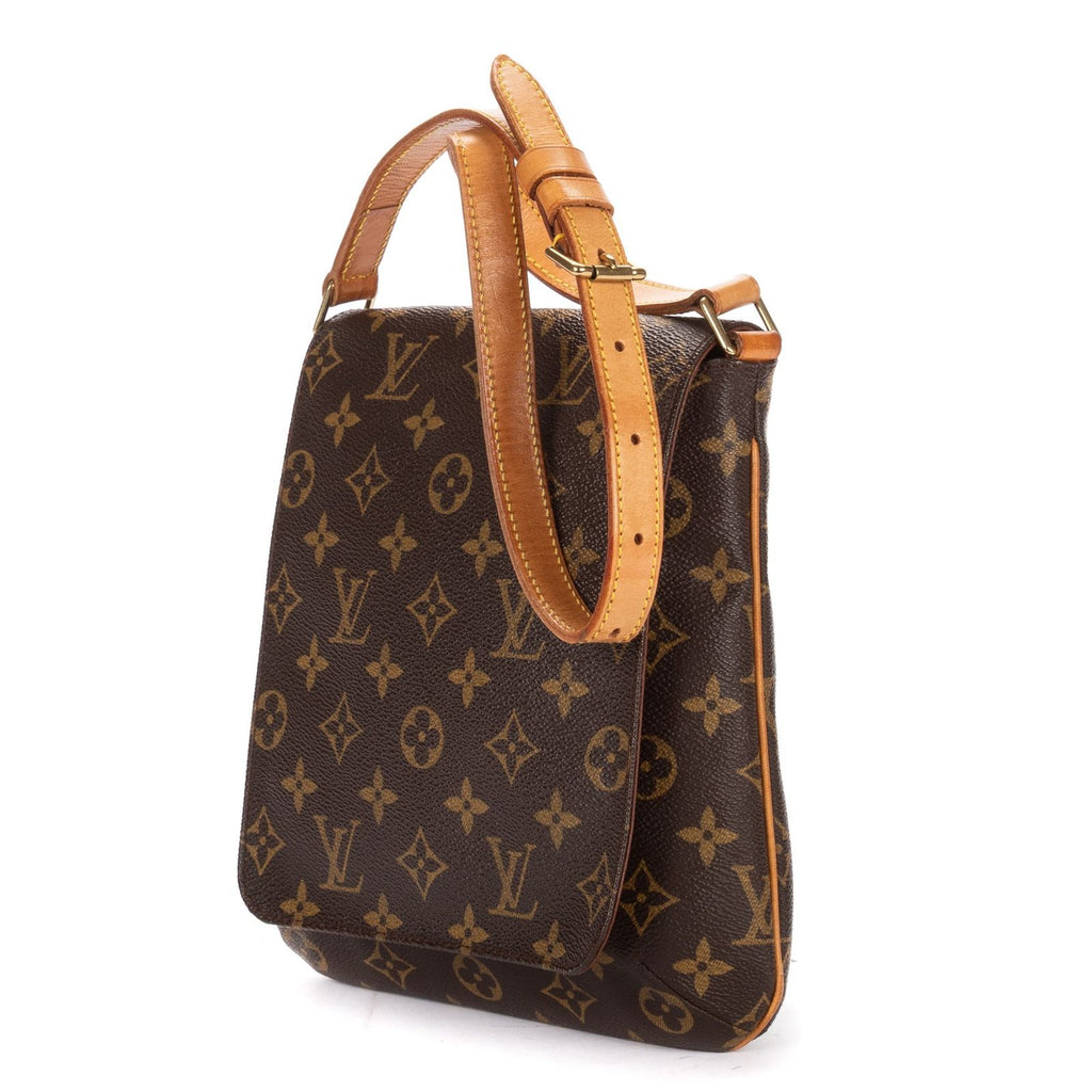 Louis Vuitton Musette Salsa Brown Monogram Canvas Shoulder — view 2