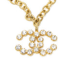 Chanel CC Round Pendant Gold Plated — view 2