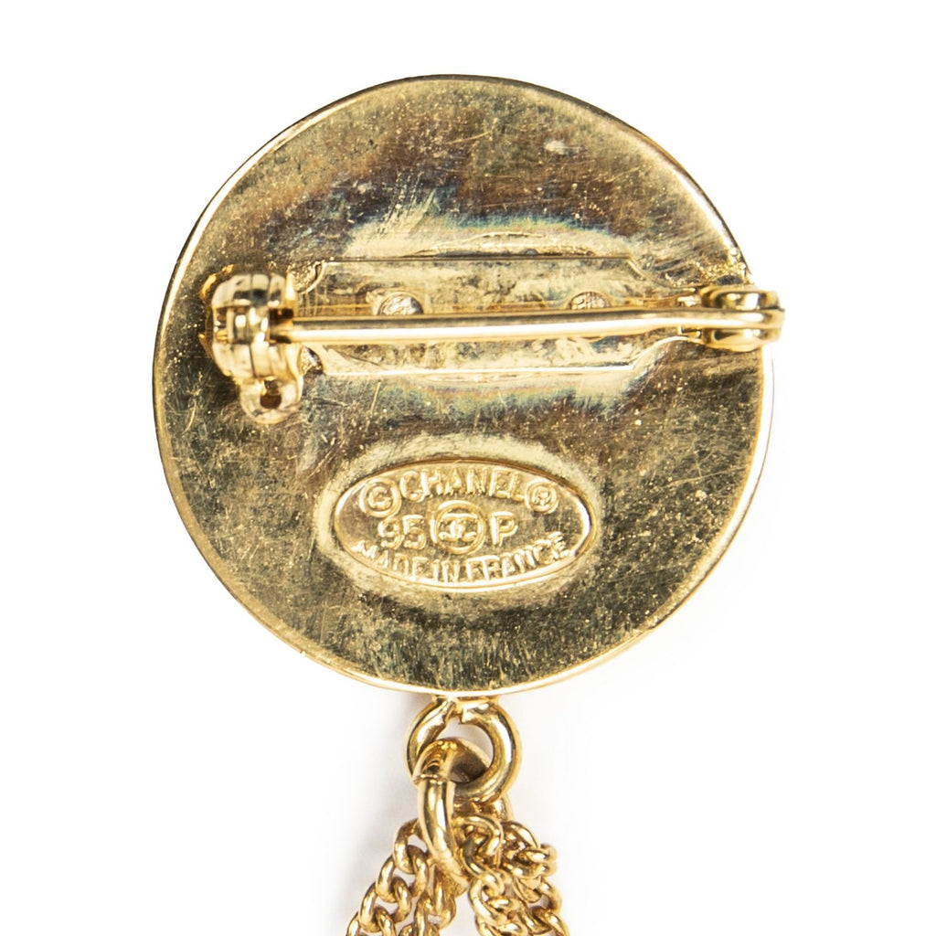 Chanel Bag Moti Fluoro Tipin Gold Plating — view 3