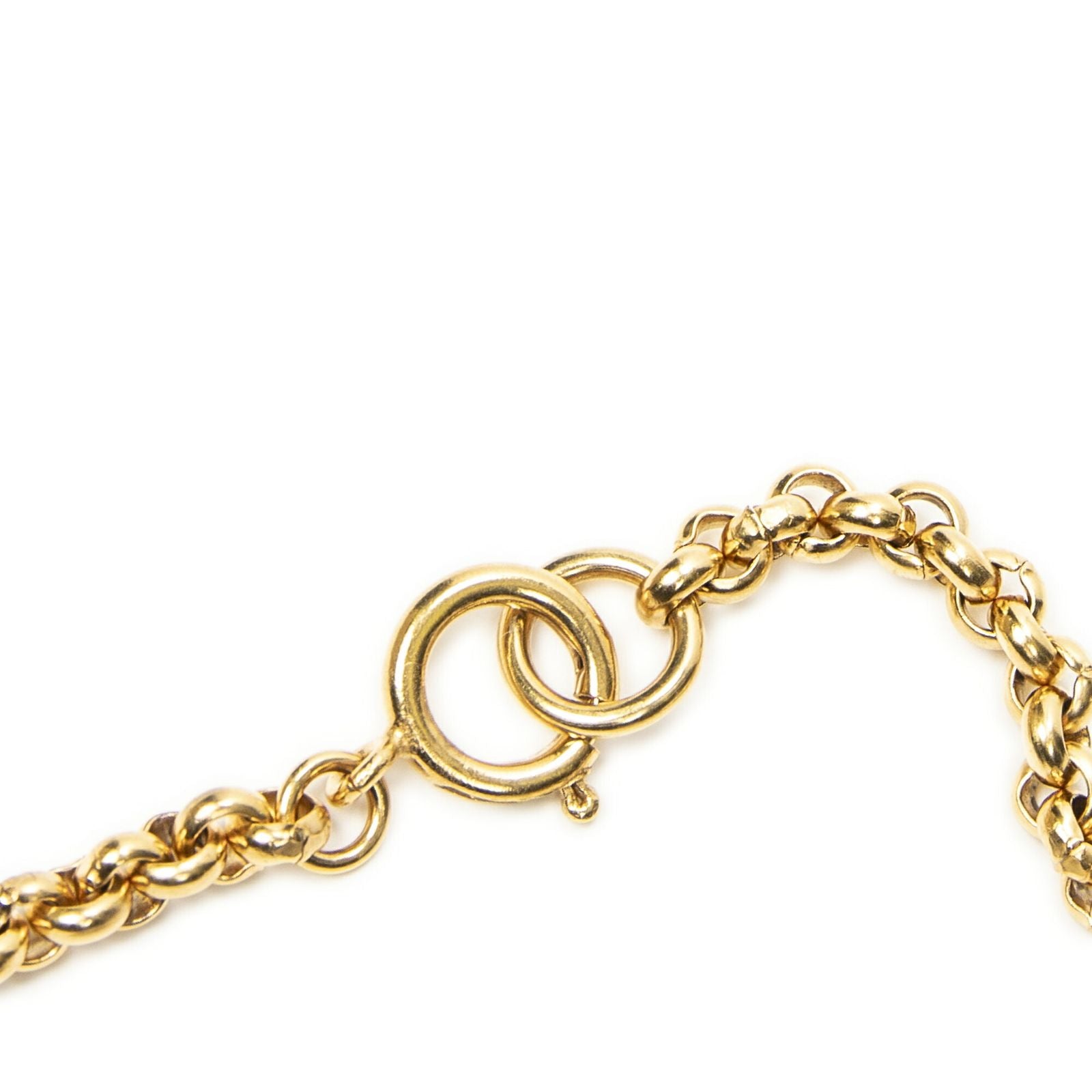 Chanel CC Logo Pendant Gold Plated — view 3