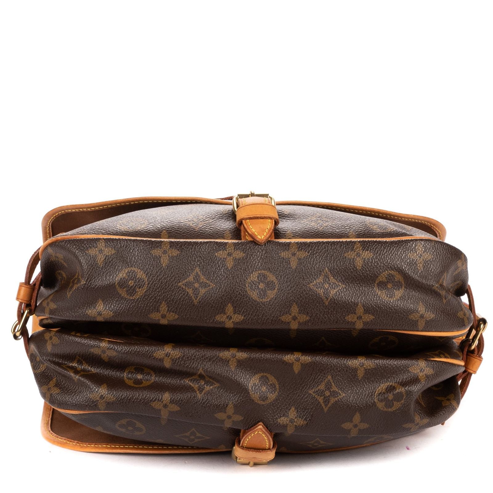 Louis Vuitton Saumur Brown Monogram Canvas — view 6