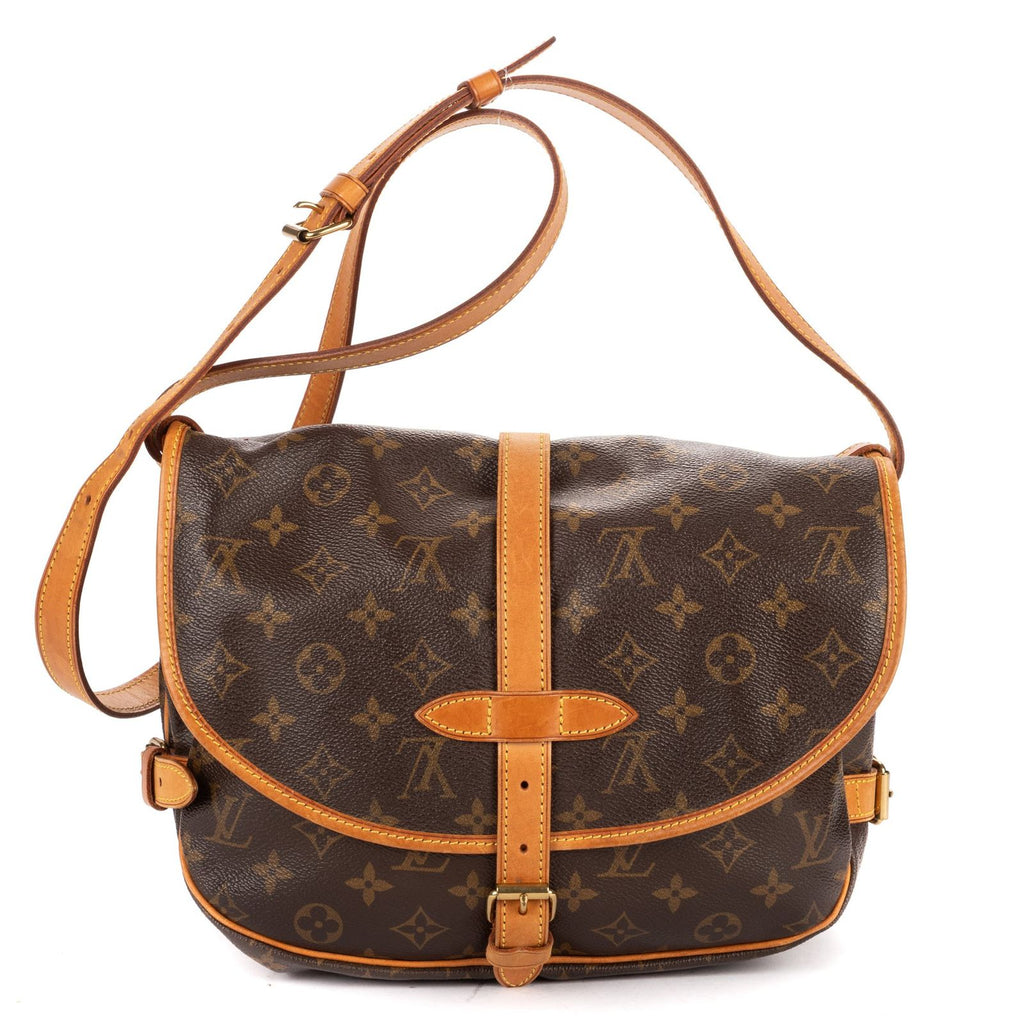 Louis Vuitton Saumur Brown Monogram Canvas — view 5