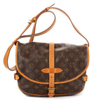 Louis Vuitton Saumur Brown Monogram Canvas — view 5